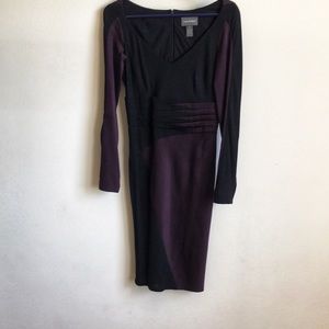 100% silk long sleeve Zac Posen cocktail dress